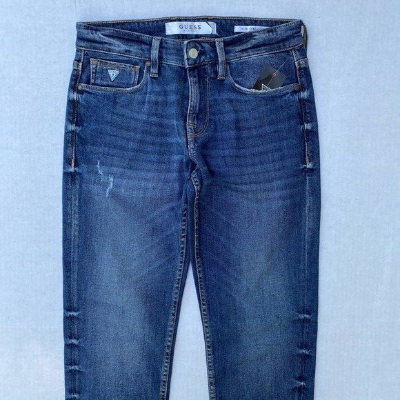 New GUESS Slim Straight Men's Jeans SZ 30 - Picture 7 of 7